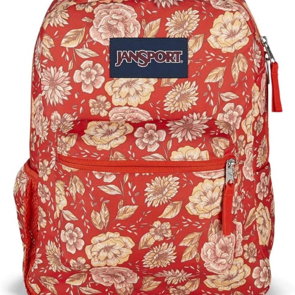 JanSport Cross Town Backpack - Boho Floral - Picture 2 of 4